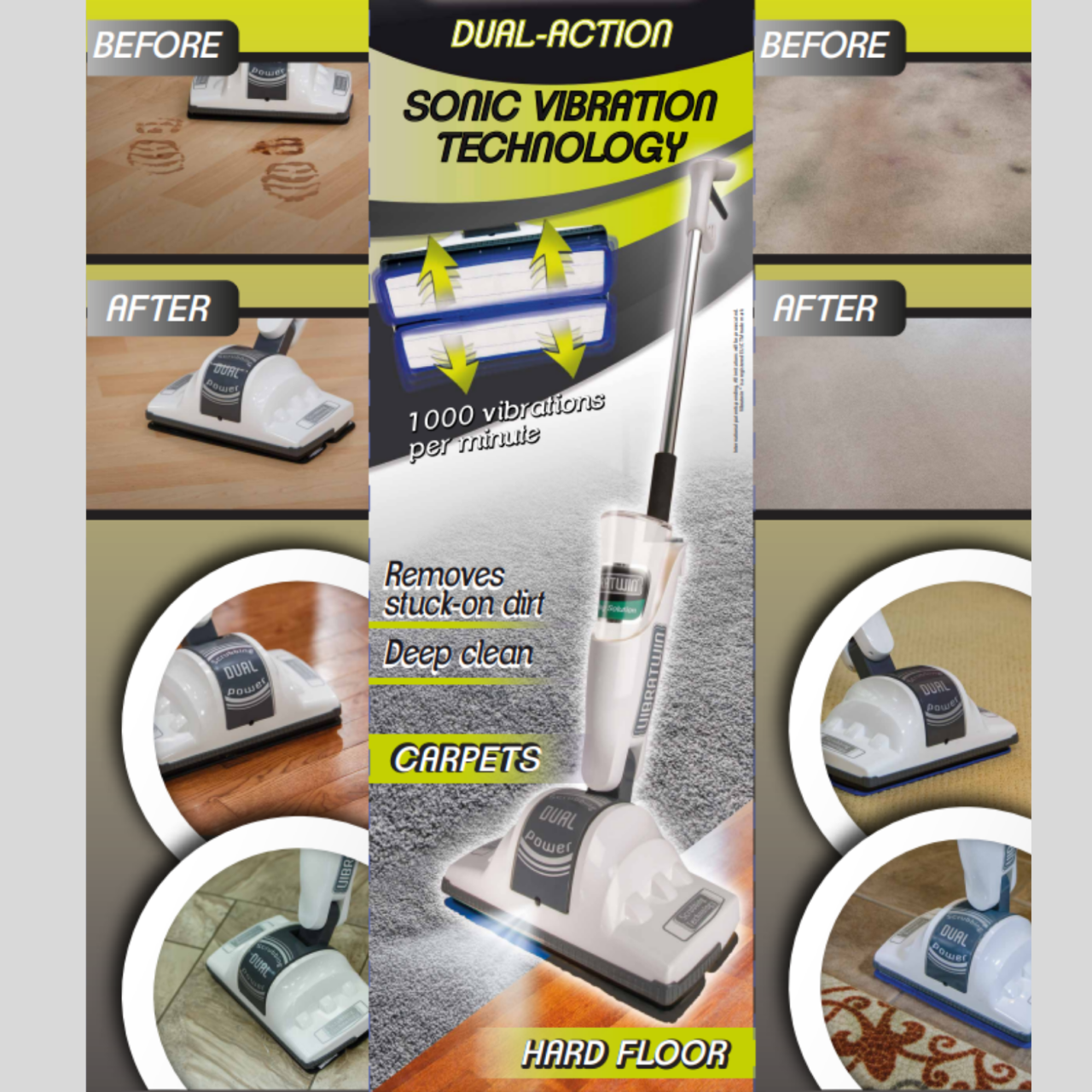 Máquina limpiadora moquetas, alfombras y parquets