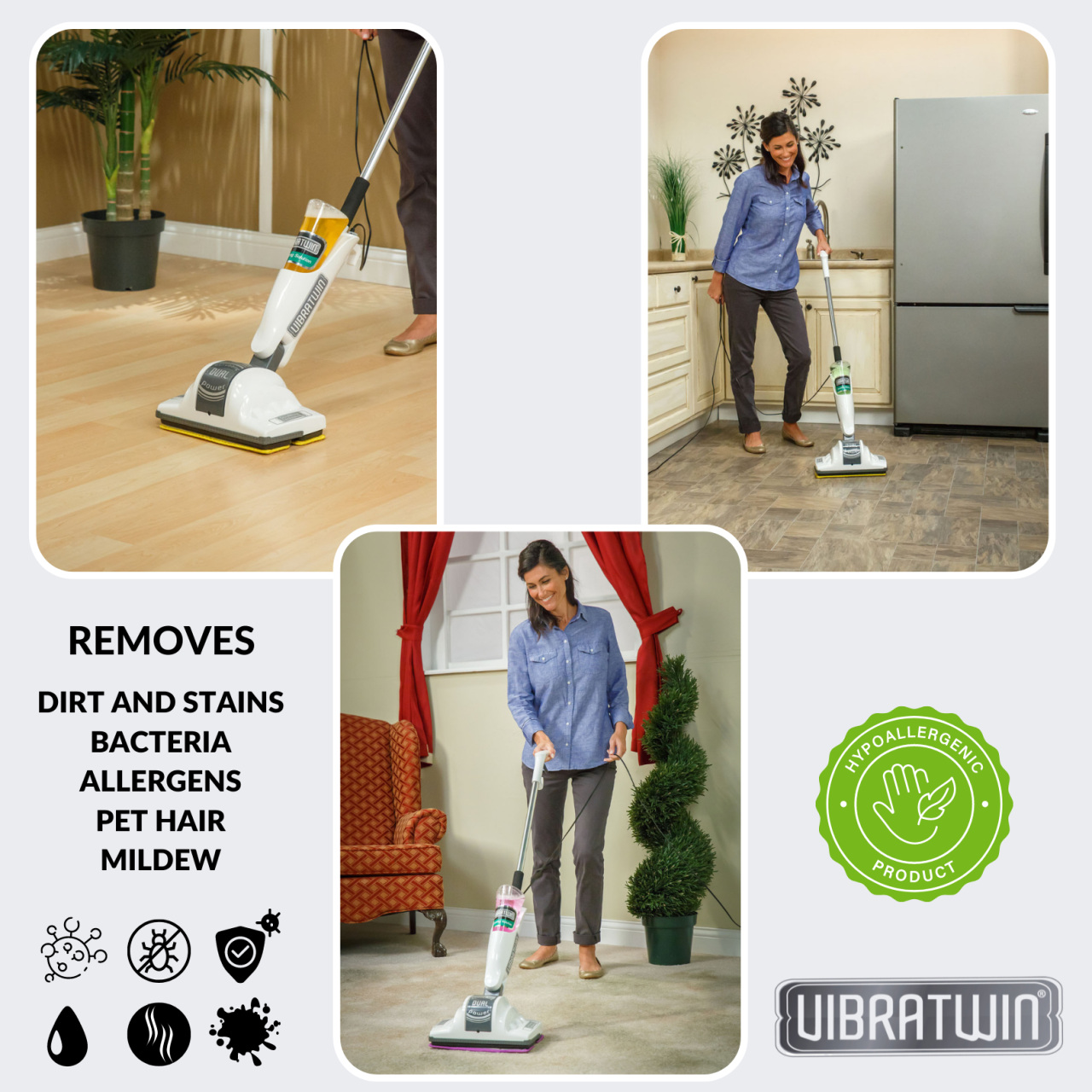 Máquina limpiadora moquetas, alfombras y parquets