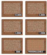 Hucha de madera personalizable