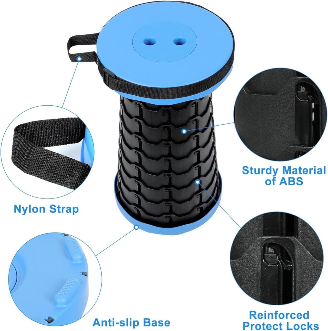 Taburete plegable portátil