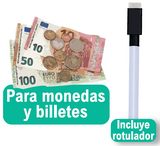 Hucha de madera personalizable